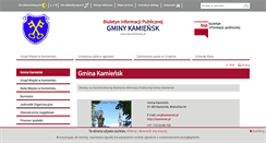 Desktop Screenshot of bip.kamiensk.com.pl