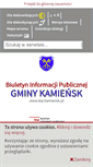 Mobile Screenshot of bip.kamiensk.com.pl